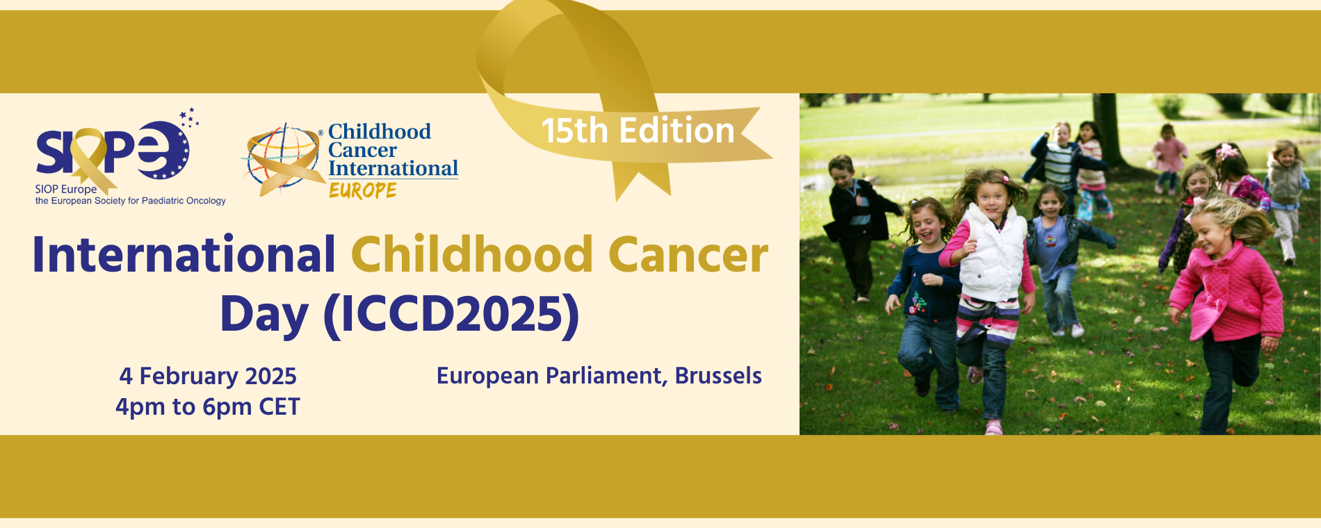 International Childhood Cancer Day (ICCD) 2025 SIOP Europe