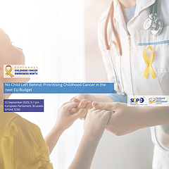 No Child Left Behind: Prioritising Childhood Cancer in the Next EU Budget September Policy Event