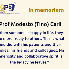 Tribute to Modesto (Tino) Carli (1941-2021)